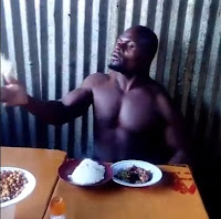 This guy’s appetite is on another level, Somebody says he must be a Luyha, Eh! Eh! (VIDEO)