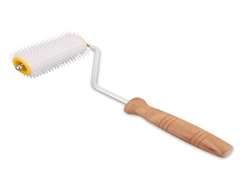 Plastic needle roller