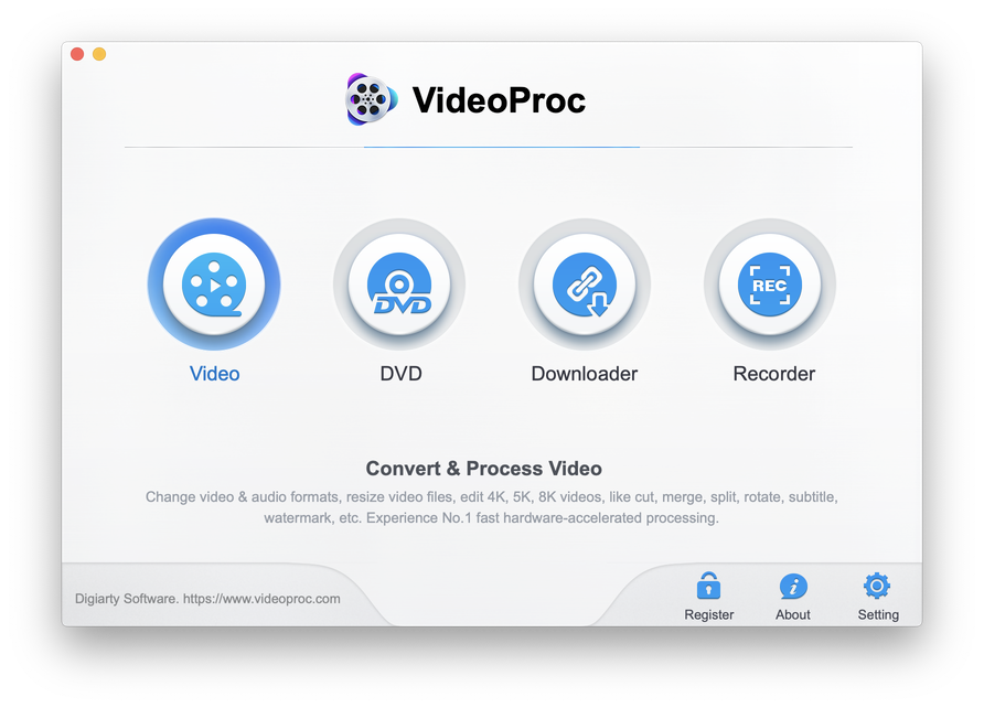 VideoProc, An Easy Video Editing Software to Edit and Rotate Videos on Computer