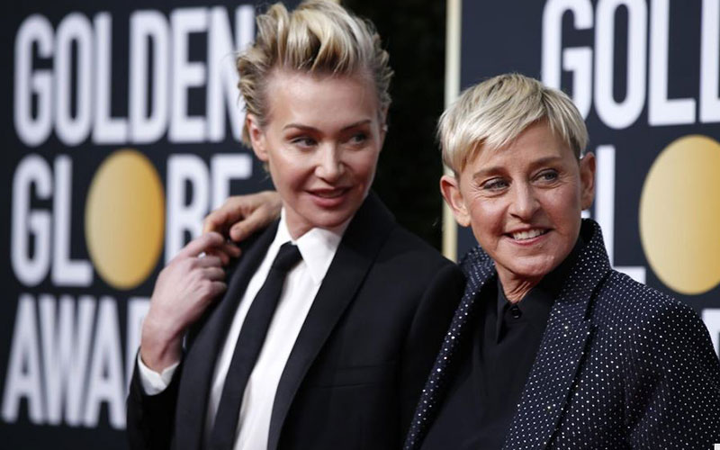 Ellen DeGeneres' wife speaks out as criticism of talk show host mounts