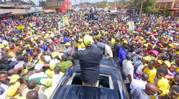 Raila is deceitful, Azimio Act won't tame him: Ruto » Capital News