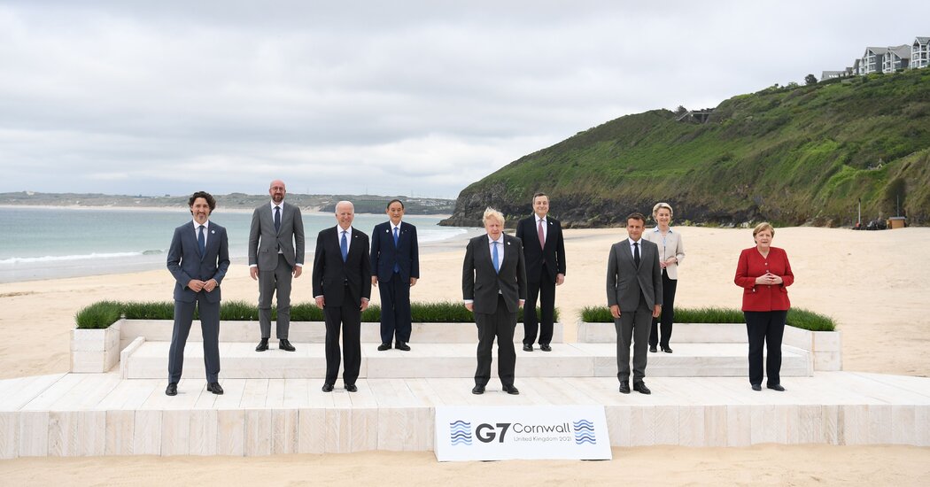 G7 Summit Live Updates: A Return to Face-to-Face Diplomacy