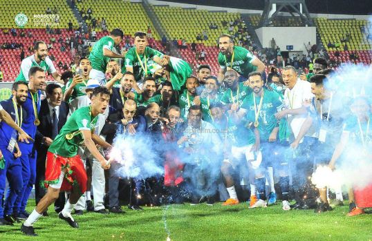 Morocco Raja Club Athletic beat Algerian side JS Kabilye to win CAF Confederation Cup : The standard Sports