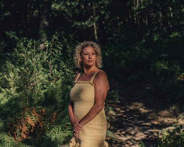 Kris Fusco got through months of unemployment. She is back at work, but worries that her job is tenuous.