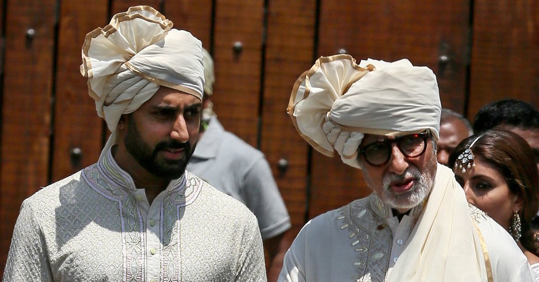 Amitabh Bachchan, Bollywood Star, Says He Has Coronavirus