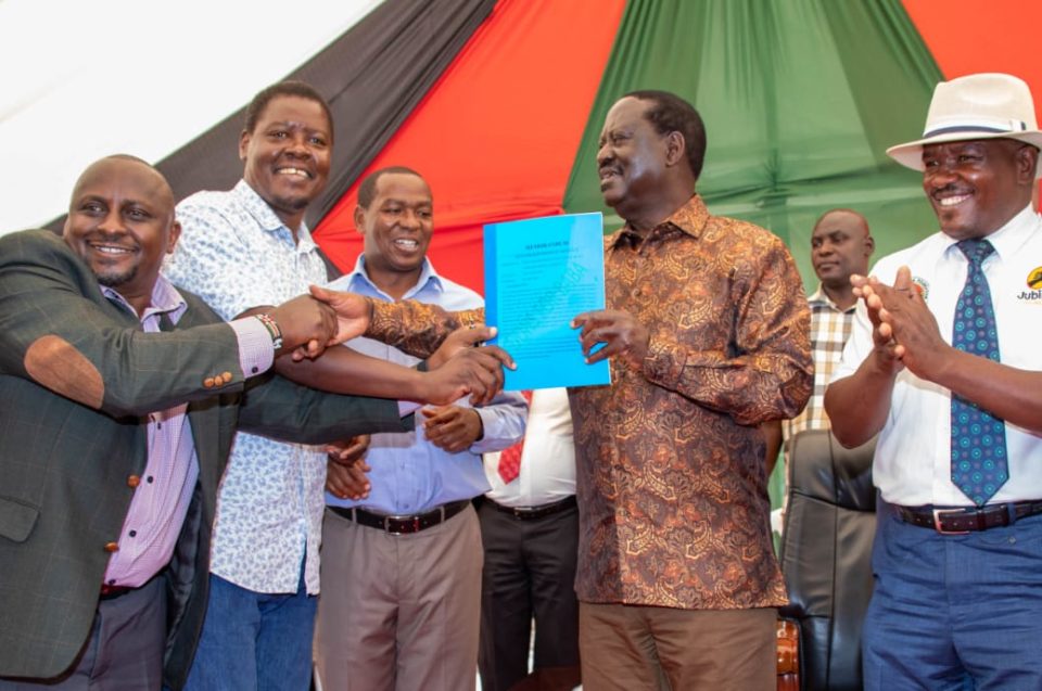 I Have No Idea On Uhuru Impeachment Claims- Raila Odinga