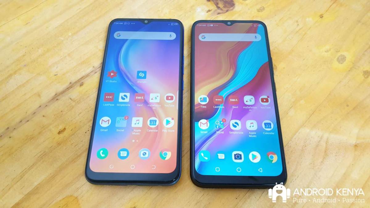 Infinix Hot 8 vs Tecno Spark 4