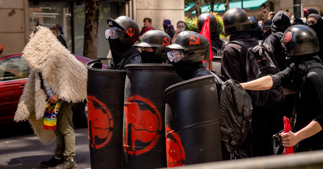 Trump, Lacking Clear Authority, Says U.S. Will Declare Antifa a Terrorist Group