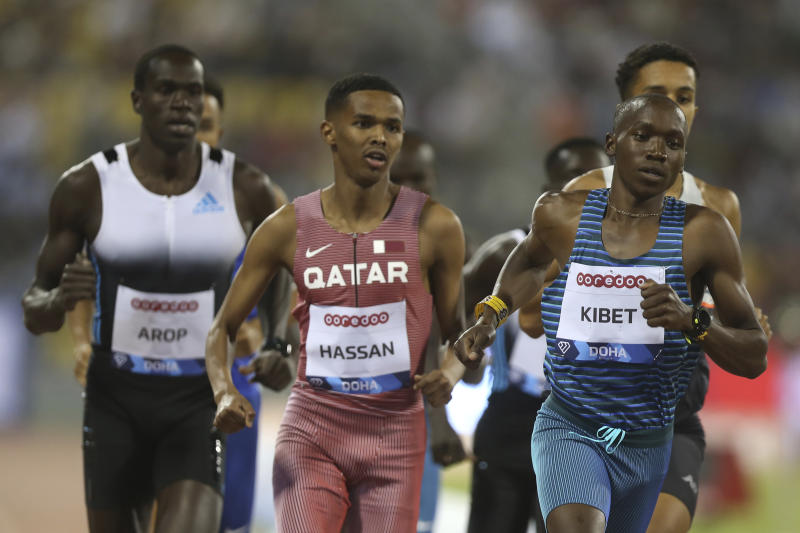 Kenyans shine in Doha meeting : The standard Sports