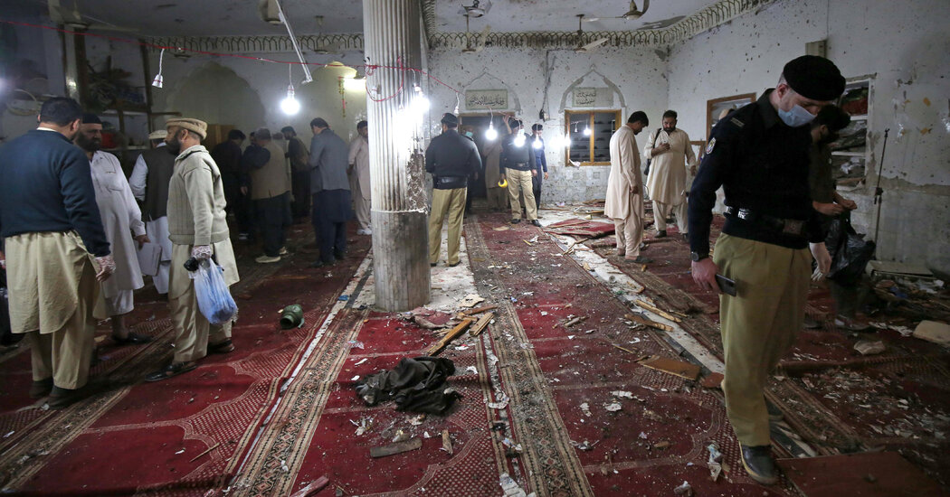 Scores Dead in Pakistan After Mosque Attack