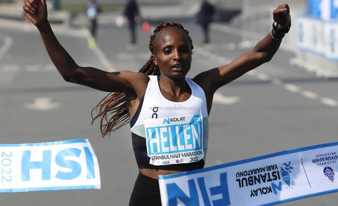 Obiri and Eliud Kipchoge’s training partner Kwemoi score Kenyan double in Istanbul