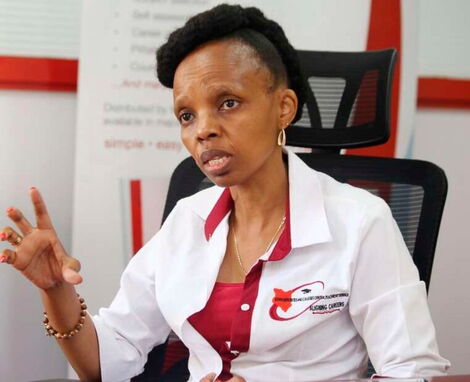 Agnes Mercy Wahome KUCCPS Chief Execytive Officer