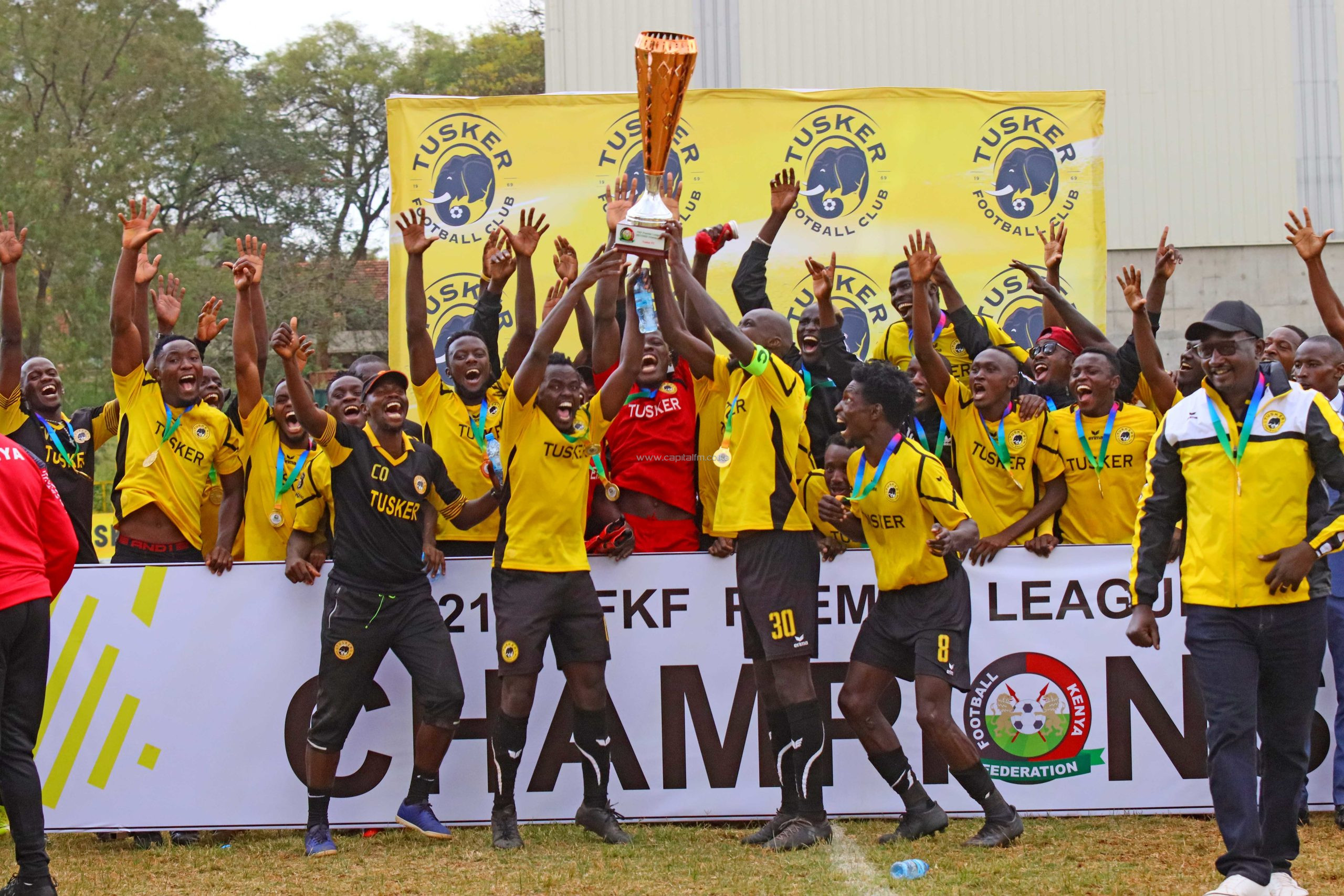 CHAMP13NS! Stylish Tusker clinch FKF Premier League title