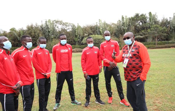Kenya's team for World Under-20 receives training kits : The standard Sports