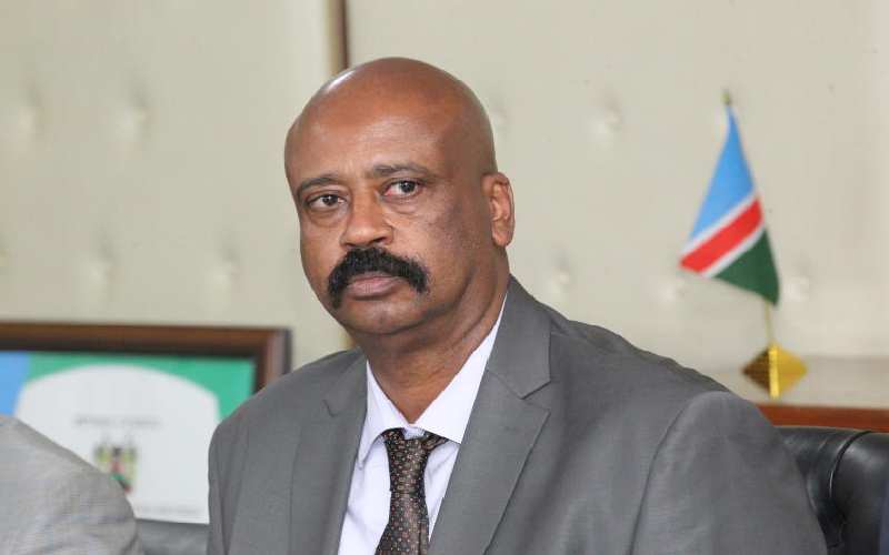 Nairobi Metropolitan Services (NMS) Director-General Maj. Gen. Mohammed Badi. The upgrade of the construction approval portal is part of a continued drive to enhance efficiency and offer improved services to city residents.