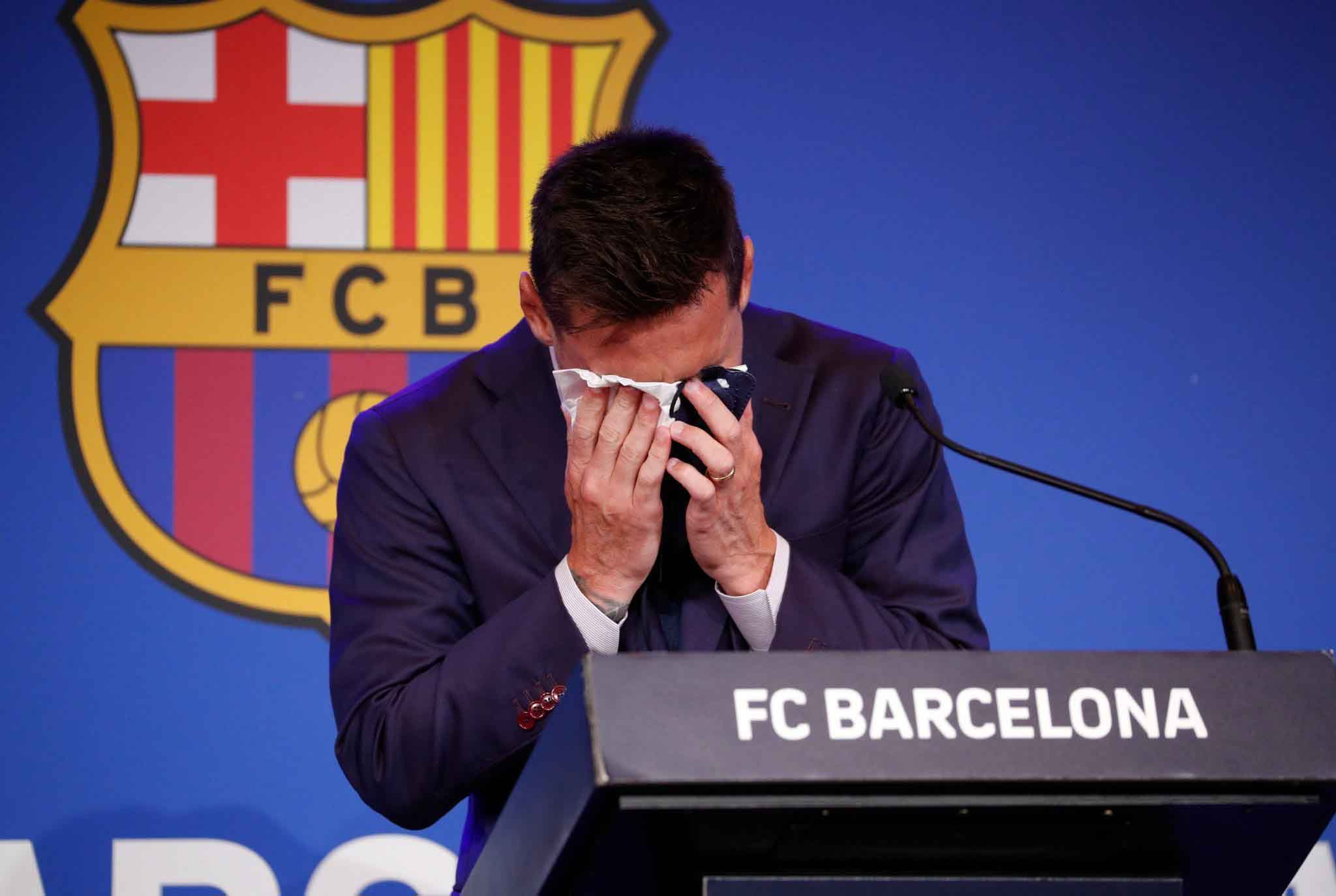 Lionel Messi’s heartbreaking speech during Barcelona farewell : The standard Sports