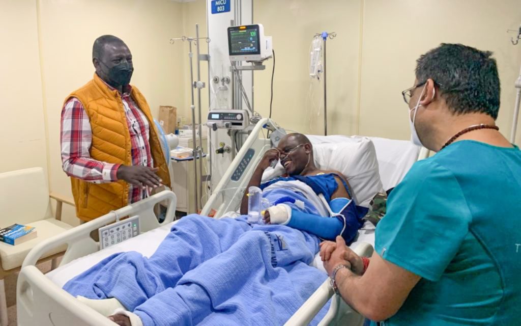 Get well soon Itumbi, DP Ruto says in hospital visit » Capital News