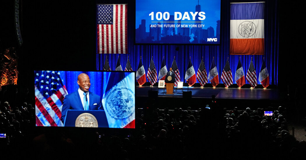 Eric Adams’s Speech Offers Visions for New York City Recovery