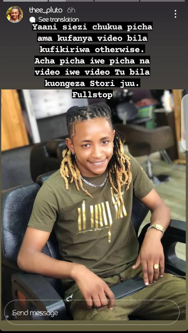 Don't Come Up With Conclusions When I Take Photos With Ladies- Thee Pluto Tells Fans