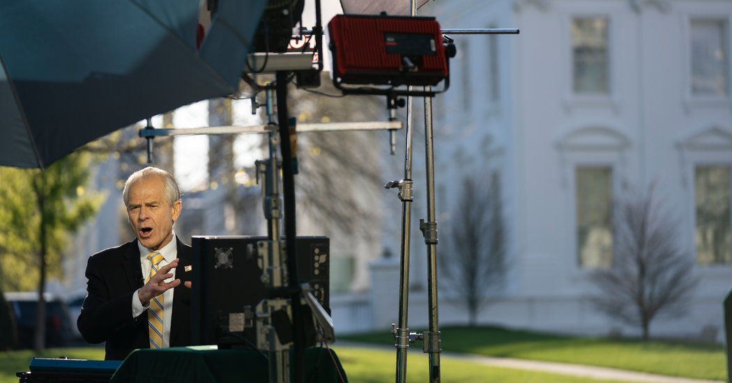 Peter Navarro Warns Shutdown Could Be More Deadly Than Virus