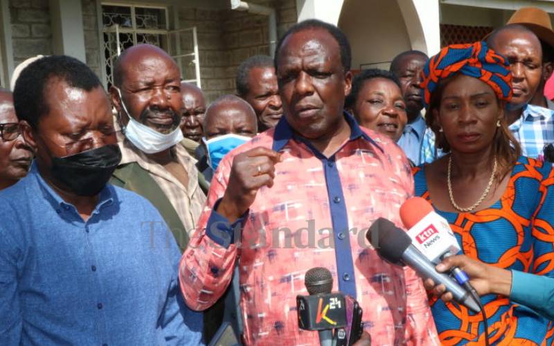 Oparanya endorses his deputy to run for governorship