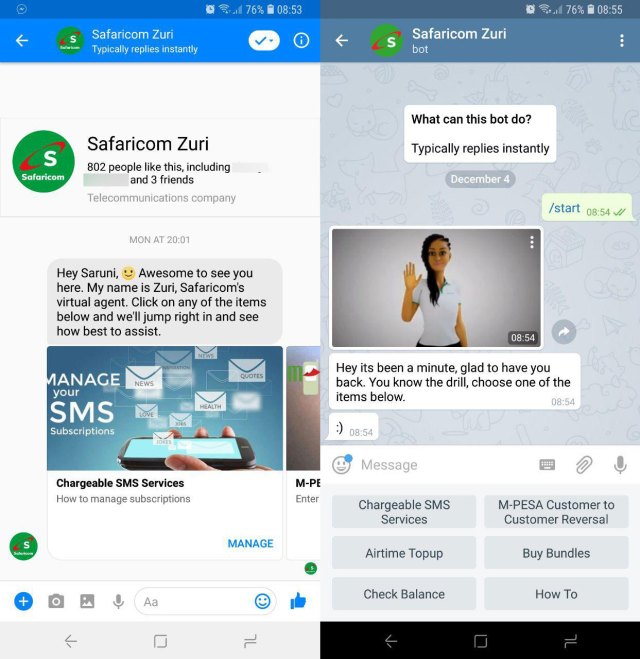 Safaricom's Zuri Bot Brings Customer Service to Messaging Apps