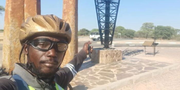 Story of Kenyan Who Cycled From Kenya to South Africa in 3 Months