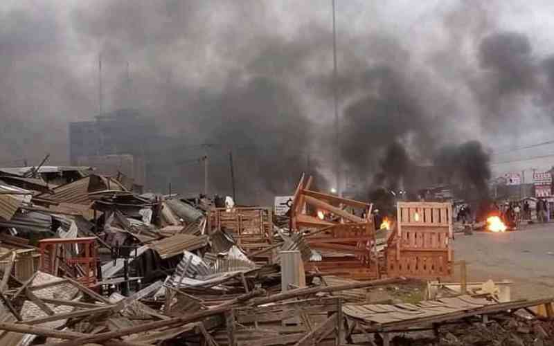 Man allegedly shot dead by police during Kahawa West protests.