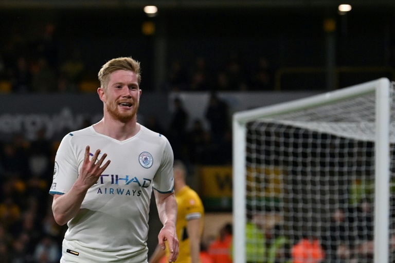 Man City's De Bruyne voted Premier League Player of the season