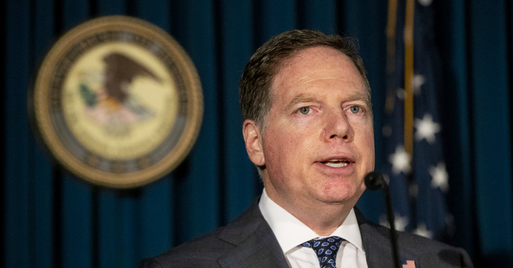 Opinion | Bill Barr, Not Geoffrey Berman, Should Have Lost His Job This Weekend