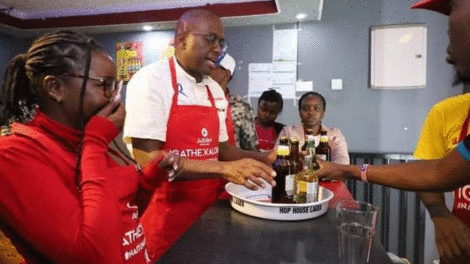 Igathe now serving drinks at your local – Nairobi News