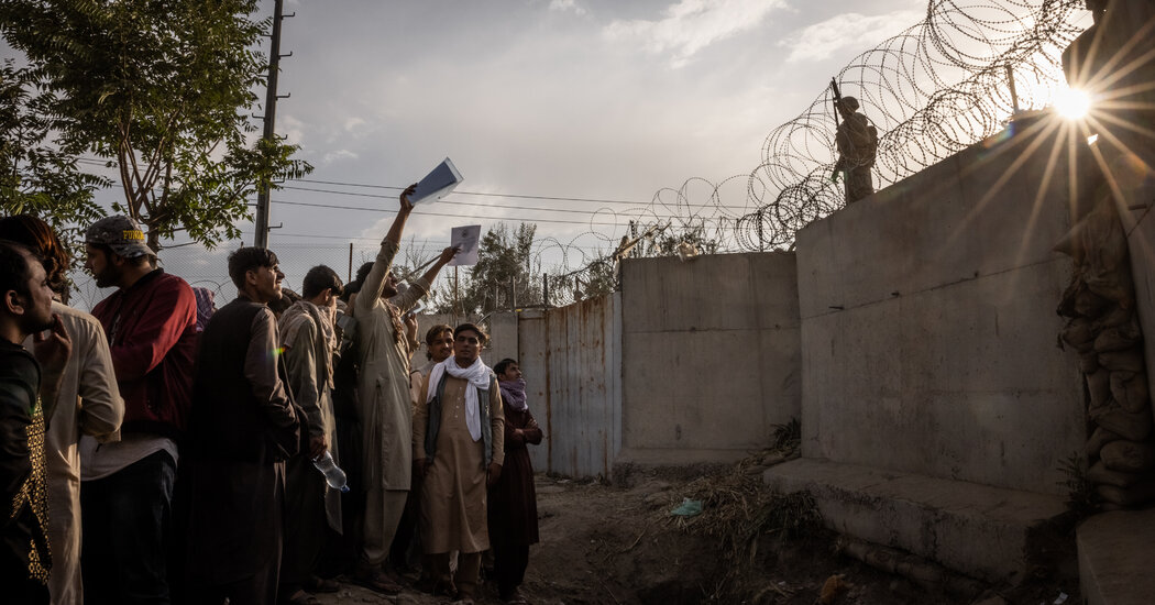 Afghanistan Live Updates: Evacuation from Kabul's Airport and More