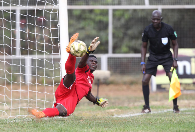 Tusker’s Bwire stops Gor from the spot in FKF Super Cup battle : The standard Sports