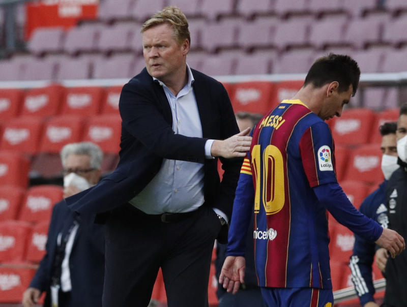 Barcelona 1-2 Celta Vigo: Ronald Koeman tight lipped on Barcelona future, desperate for Lionel Messi to stay : The standard Sports