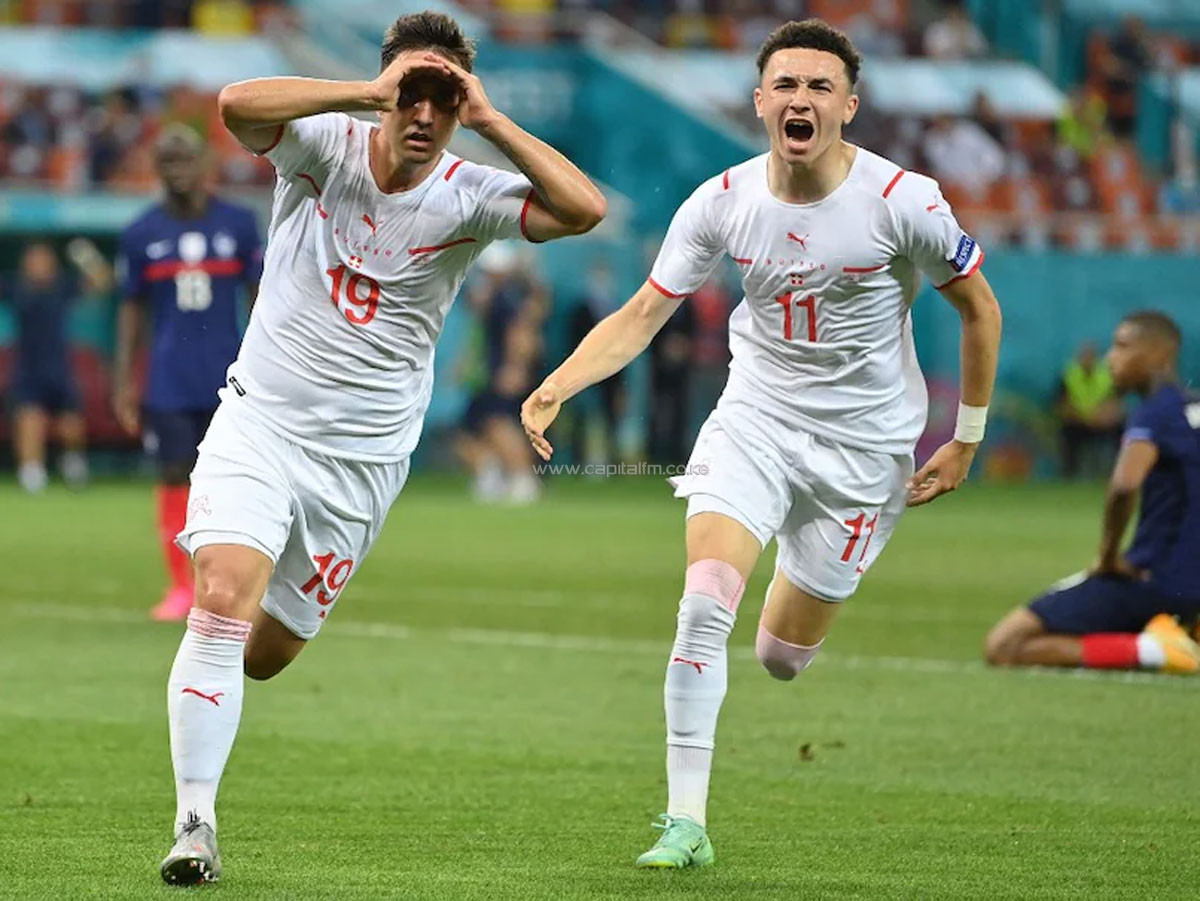 Switzerland beat world champions France on penalties to reach Euro quarters