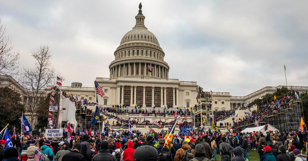 Opinion | A Year After Jan. 6: ‘Democracy Is at Risk’