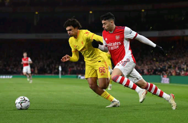 Arsenal vs Liverpool match live channels in Kenya today.