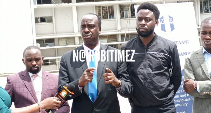 LOBBY THREATENS COURT ACTON OVER HUDUMA BILL.