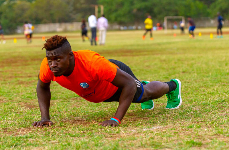 Mike Okello: From a goalkeeper to sprinting across rugby fields : The standard Sports