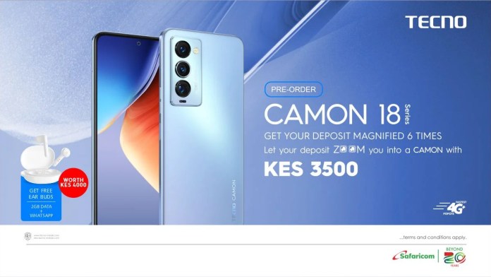 TECNO Camon 18 Pre-orders Open in Kenya