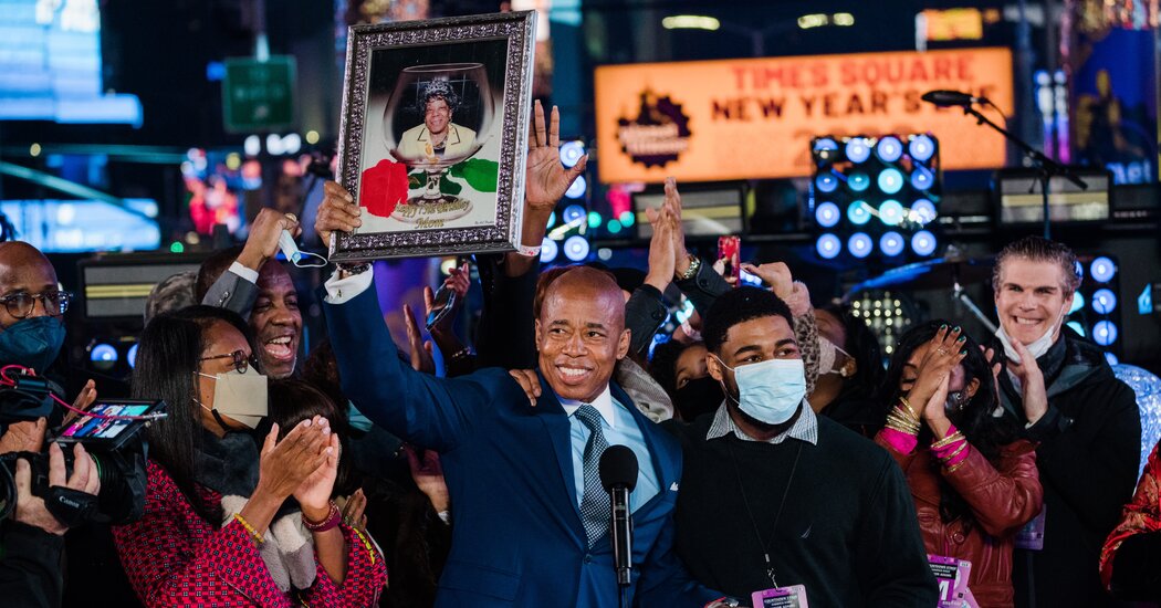 Eric Adams Takes Office as New York City's Mayor