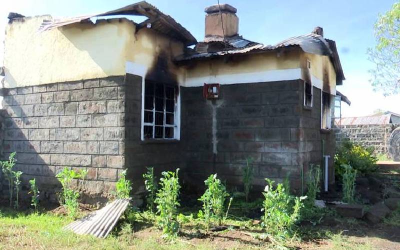 IG Mutyambai pledges support to officer who lost three children in fire