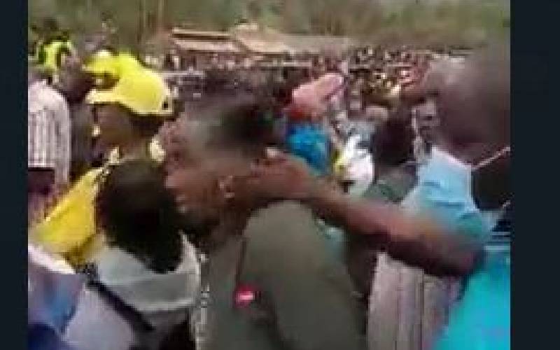Man filmed assaulting woman during Kenya Kwanza rally arrested