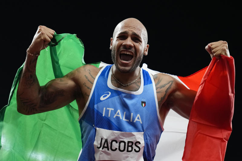 Italian Jacobs wins men's 100m gold at Tokyo Olympics : The standard Sports