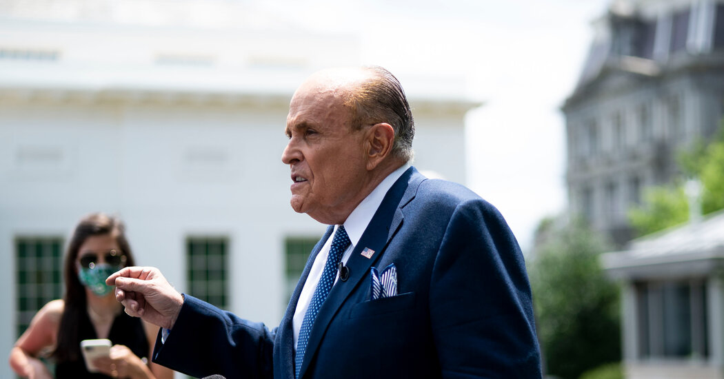 Rudy Giuliani’s Apartment Searched in Federal Investigation