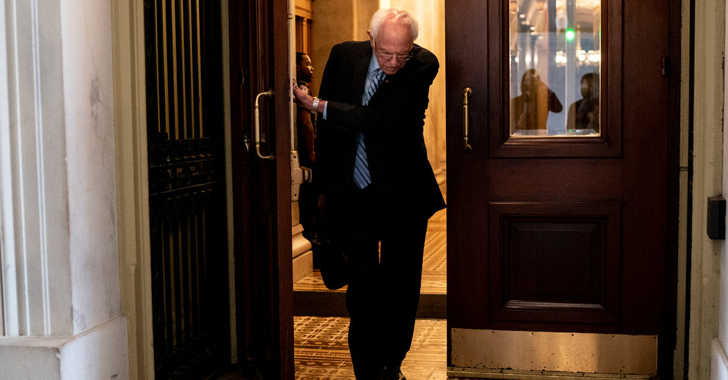 Bernie Sanders Has No Realistic Chance to Win. Some Democrats Say, ‘It’s Over.’