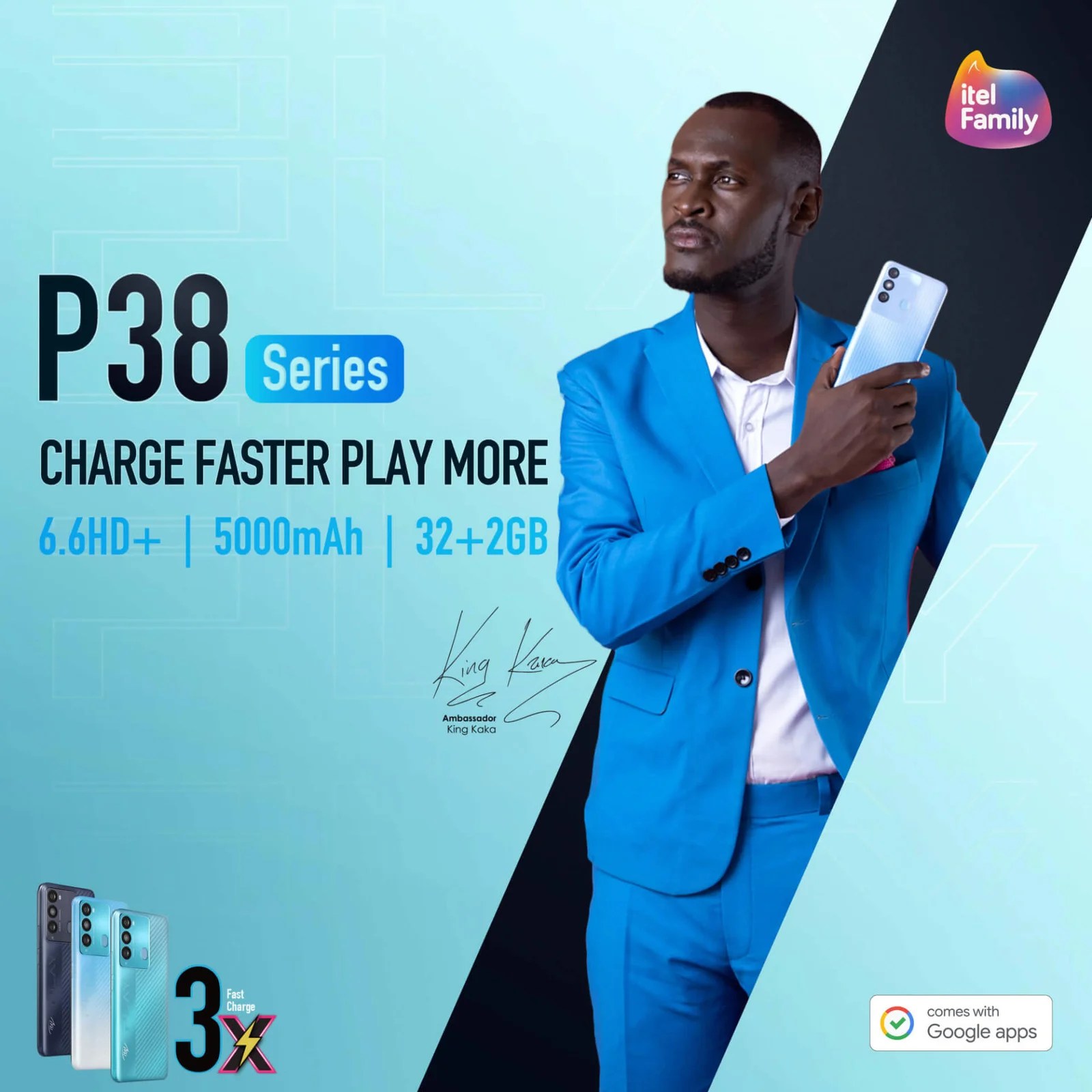 Itel P38 goes on sale in Kenya from KES 10,500