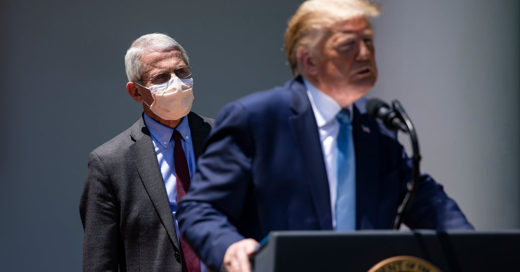 This Time, the White House Disavows a Fauci Critic