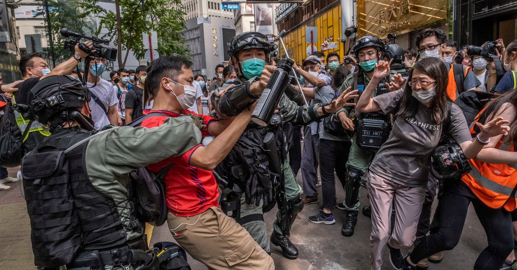 Hong Kong Security Plan Is Approved, Tightening China's Hold