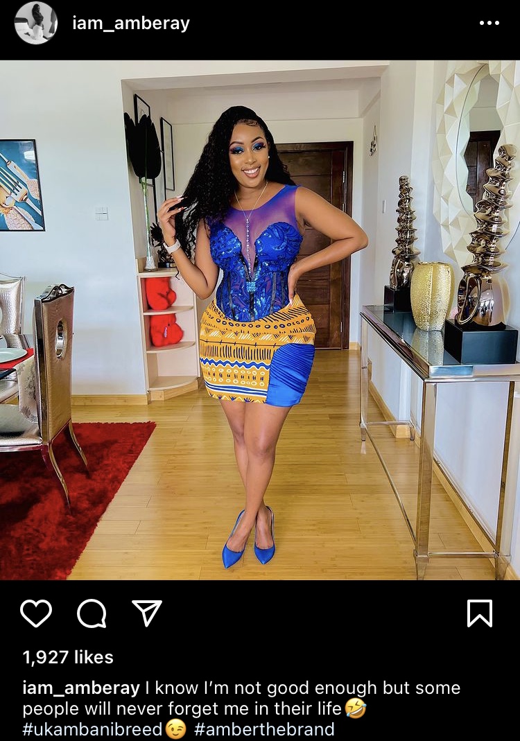 “Some people will never forget me” Amber Ray unapologetically mocks bitter ex boyfriend following bush s€x exposé